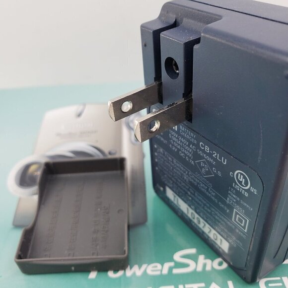 Canon PowerShot SD550 Digital Elph CB-2LU Charger Manuals, Box, Disc *No Camera* - Picture 7 of 12